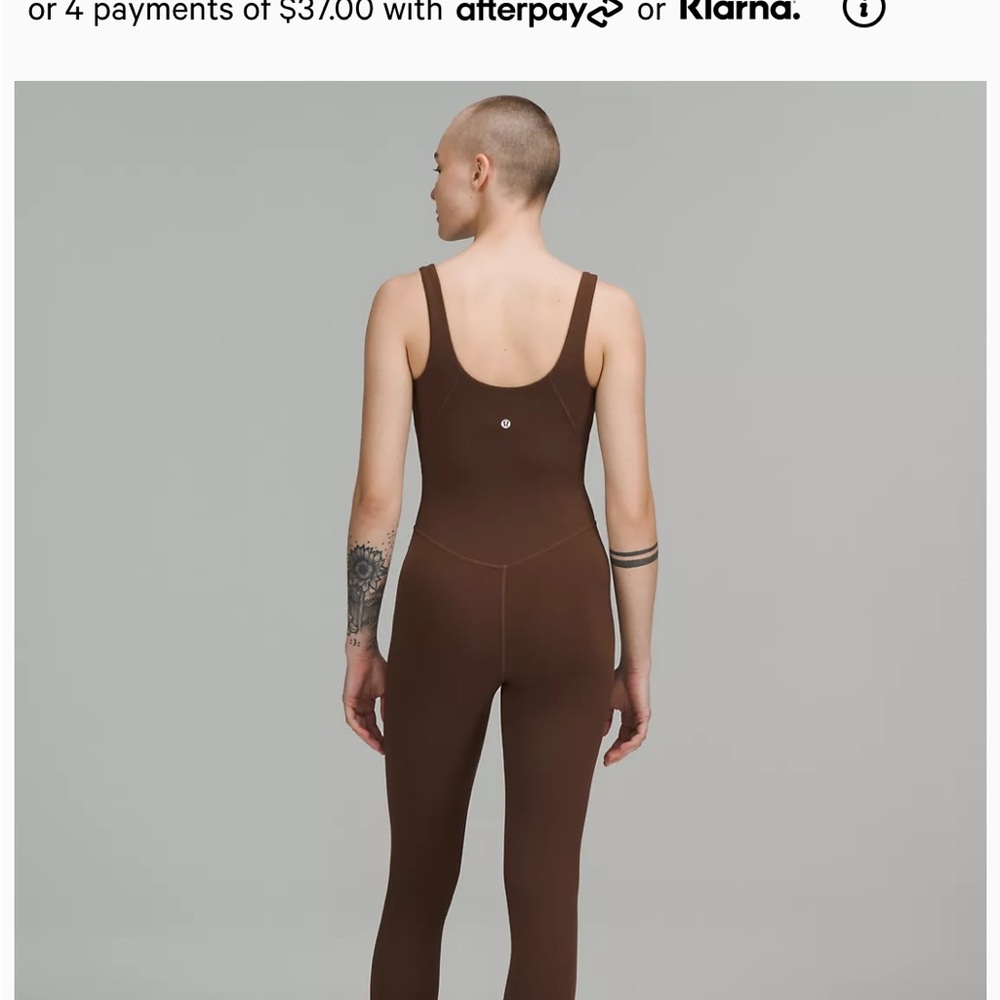 Lululemon Align Bodysuit US2 Brown
